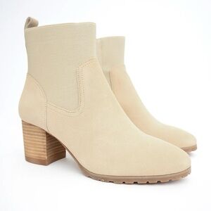 Loaded Knit Cuff Boot Bootie Ankle by Violet & Red